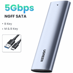 UGREEN 10903 – Hộp Đựng Ổ Cứng M.2 NGFF SATA USB-C 5Gbps CM400 - Ảnh 10