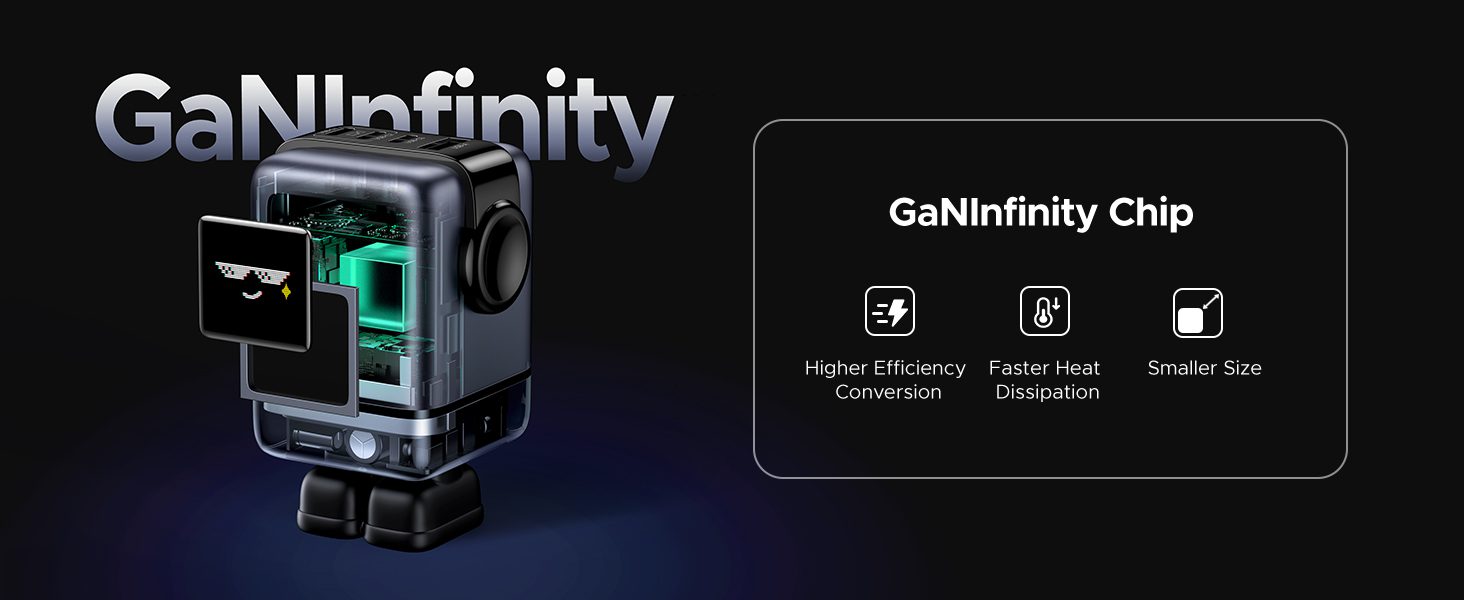 Củ sạc nhanh UGREEN Uno X688 – Sạc Robot 4 cổng 100W 45514B 3