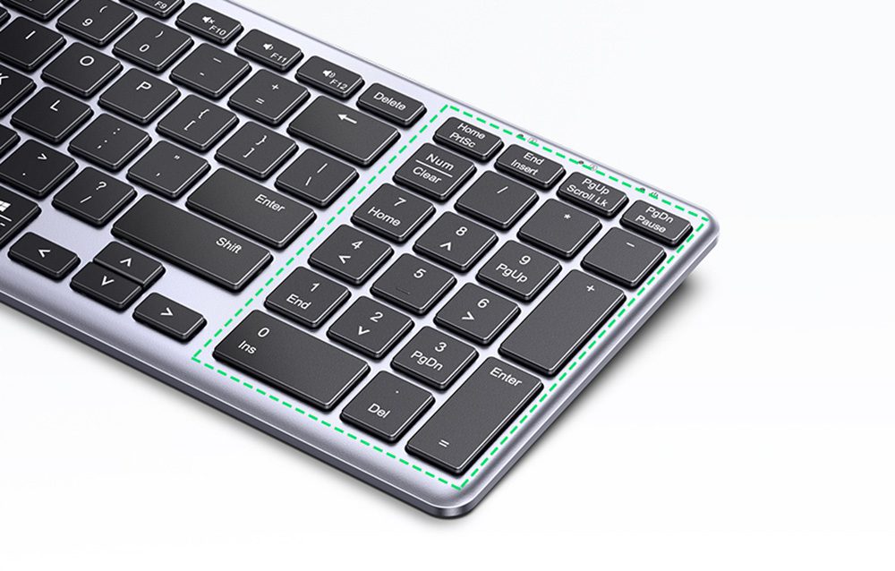 Bàn phím Bluetooth Ugreen KU005 siêu mỏng, hỗ trợ Wifi 29 Tính di động và nhỏ gọn