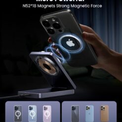 Sạc Không Dây Magnetic 2-in-1 Ugreen W528