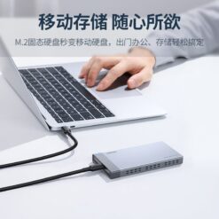 Hộp Đựng Ổ Cứng dual slot M.2 Sata 6Gbps UGREEN 70534