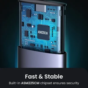 UGREEN 10903 - Hộp Đựng Ổ Cứng M.2 NGFF SATA USB-C 5Gbps CM400 - Hình ảnh 4