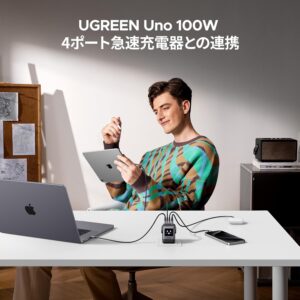 Củ sạc nhanh UGREEN Uno X688 - Sạc Robot 4 cổng 100W 45514B - Hình ảnh 6
