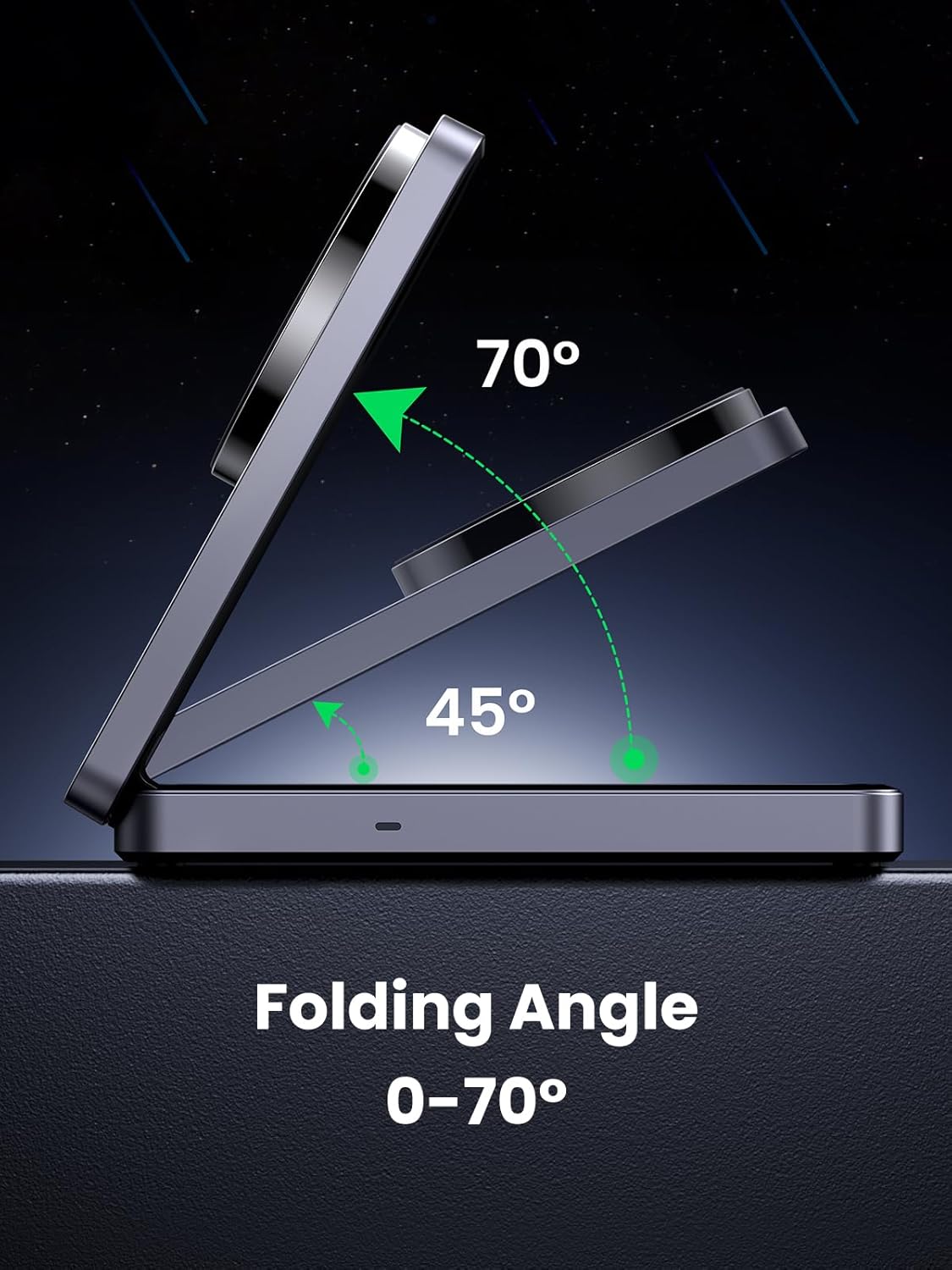 Sạc Không Dây Magnetic 2-in-1 Ugreen W528 - Hình ảnh 6