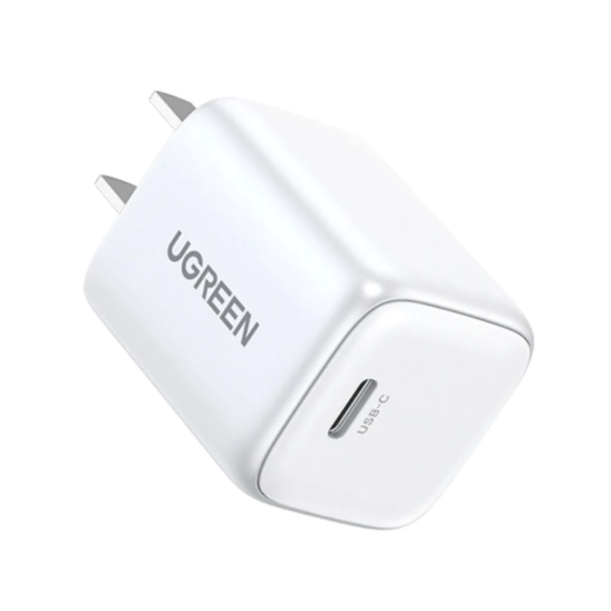 Củ sạc nhanh GaN 30W màu trắng Ugreen CD319
