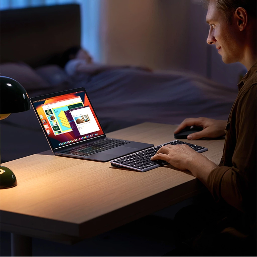 Bàn phím Bluetooth Ugreen KU005 siêu mỏng, hỗ trợ Wifi - Hình ảnh 11