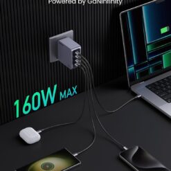 Bộ sạc điện thoại và laptop UGREEN Nexode Pro X763 160W