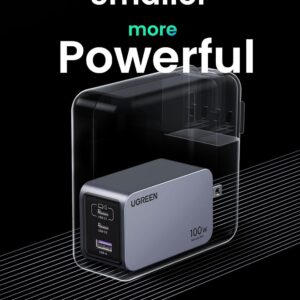 Bộ sạc GaN UGREEN 100W Nexode Pro X757 2C1A - Hình ảnh 3