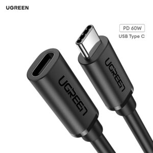 Dây sạc nhanh nối dài Type C UGREEN 40574 – Truyền tải video, hình ảnh 4K full HD