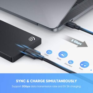 Cáp sạc nhanh Type C to Micro B UGREEN US312 | Truyền dữ liệu 5Gbps, 15W - Hình ảnh 4