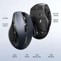 Chuột máy tính Bluetooth công thái học Ugreen MU006