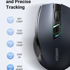 Chuột máy tính Bluetooth công thái học Ugreen MU006 - Hình ảnh 7