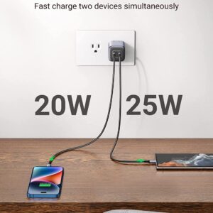 Củ sạc nhanh Ugreen 45W CD294 chân dẹt - Hình ảnh 5