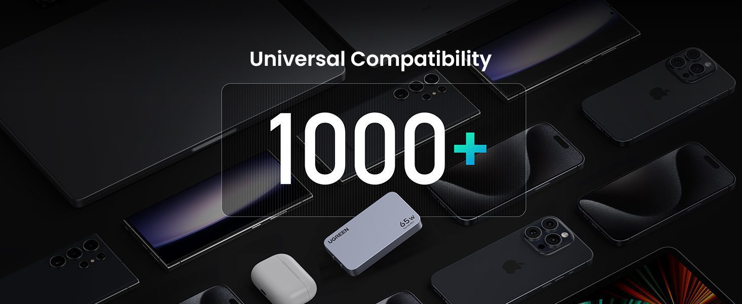 Củ sạc Type C 65W UGREEN Nexode Pro X753 GaN Ultra-Slim 21 Củ sạc Type C 65W UGREEN Nexode Pro X753 GaN Ultra-Slim 3