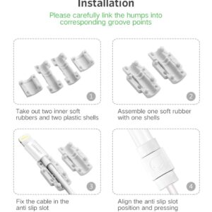 Đầu bọc bảo vệ cáp sạc màu trắng Ugreen 40705 - Hình ảnh 10