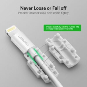 Đầu bọc bảo vệ cáp sạc màu trắng Ugreen 40705 - Hình ảnh 5