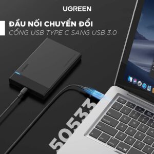 Đầu chuyển Type C sang USB 3.0 UGREEN US204 - Tốc độ truyền lên đến 10Gbps, hỗ trợ tương thích ngược - Hình ảnh 2