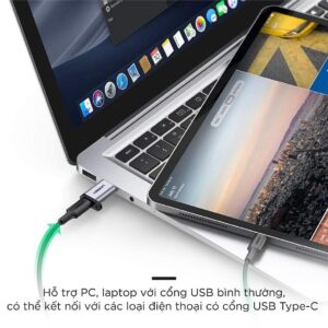 Đầu chuyển Type C sang USB 3.0 UGREEN US204 - Tốc độ truyền lên đến 10Gbps, hỗ trợ tương thích ngược - Hình ảnh 4