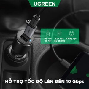 Đầu chuyển Type C sang USB 3.0 UGREEN US204 - Tốc độ truyền lên đến 10Gbps, hỗ trợ tương thích ngược - Hình ảnh 7