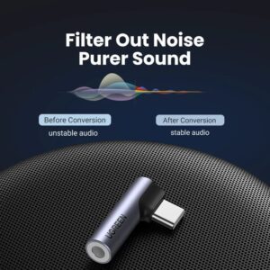 Đầu chuyển USB Type C sang 3.5mm Ugreen CM460 - Hình ảnh 4