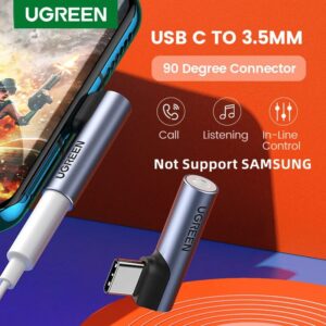 Đầu chuyển USB Type C sang 3.5mm Ugreen CM460 - Hình ảnh 2