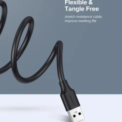 Dây nối dài USB 2.0 UGREEN US103 USB-A đực sang USB-A Cái