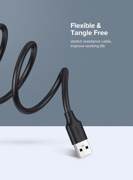 Dây nối dài USB 2.0 UGREEN US103 USB-A đực sang USB-A Cái - Hình ảnh 9