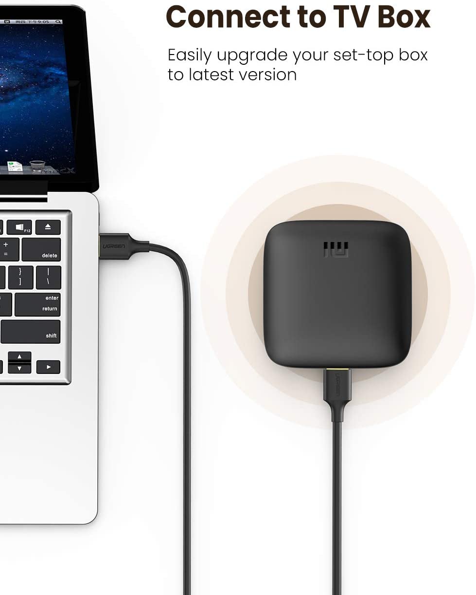 Dây USB 3.0 đực sang đực hỗ trợ tốc độ truyền tải 5Gbps dài 0.5-2M UGREEN US128 - Hình ảnh 2