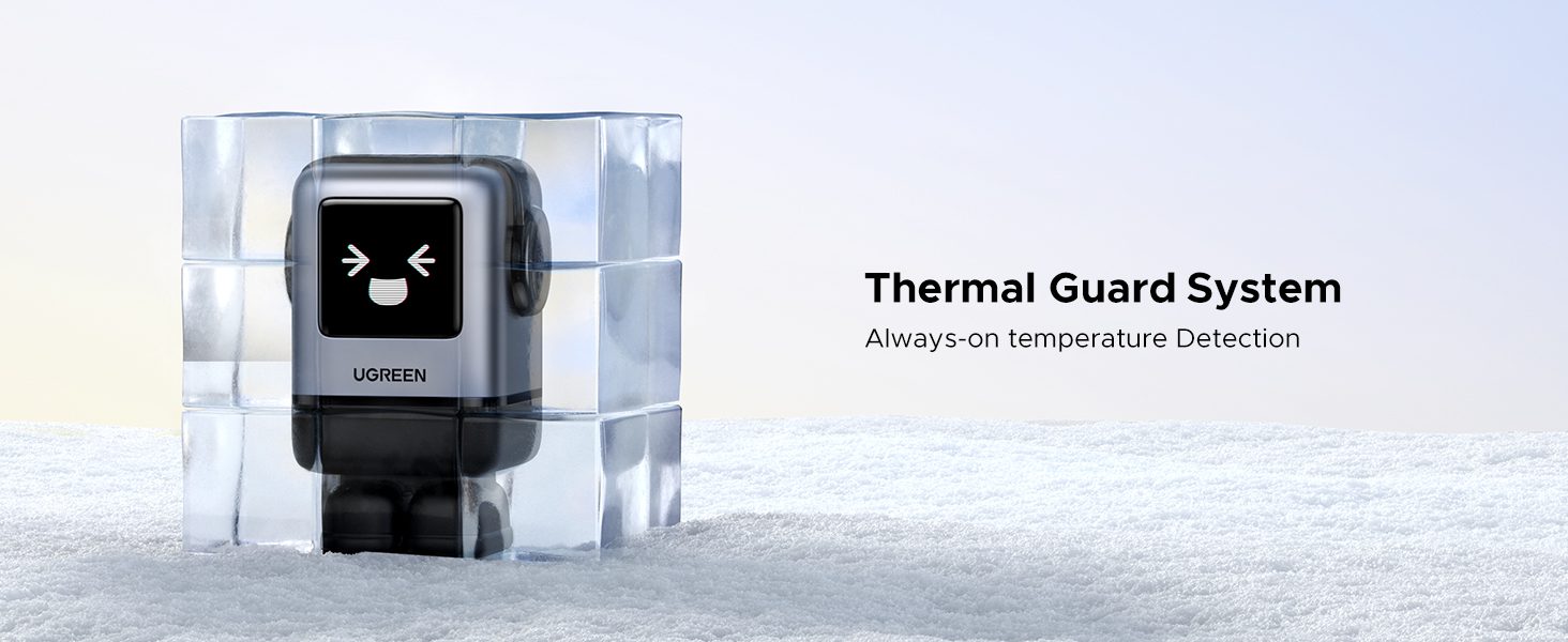 Củ sạc nhanh UGREEN Uno X688 – Sạc Robot 4 cổng 100W 45514B 1