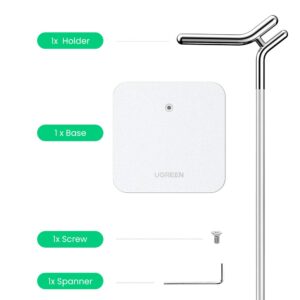 Giá treo tai nghe Ugreen 80701 bằng nhôm - Hình ảnh 8