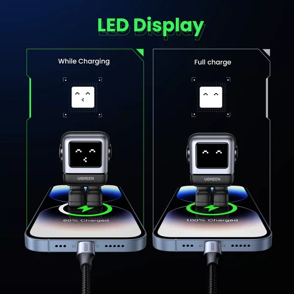 Sạc nhanh 30W Ugreen RoboGaN Mini CD359 2