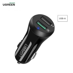Tẩu sạc Ugreen 2 cổng USB ED018