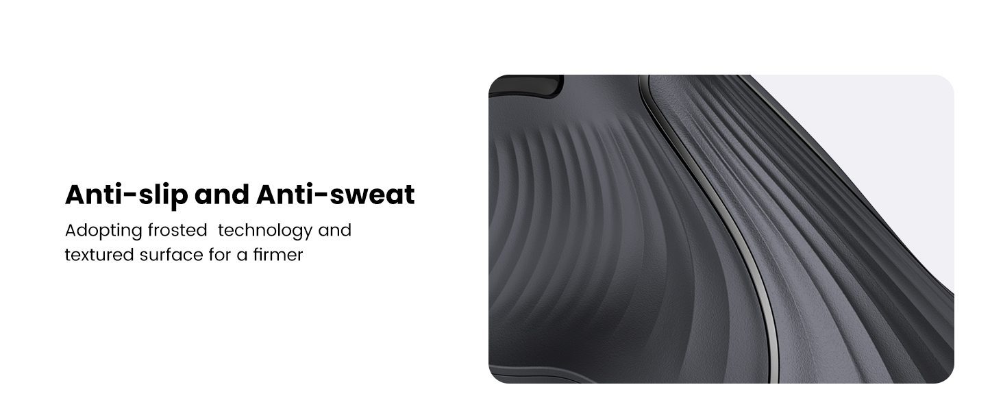 Ugreen MU008 – Chuột Bluetooth Công Thái Học Tích Hợp Wifi 2.4G 9